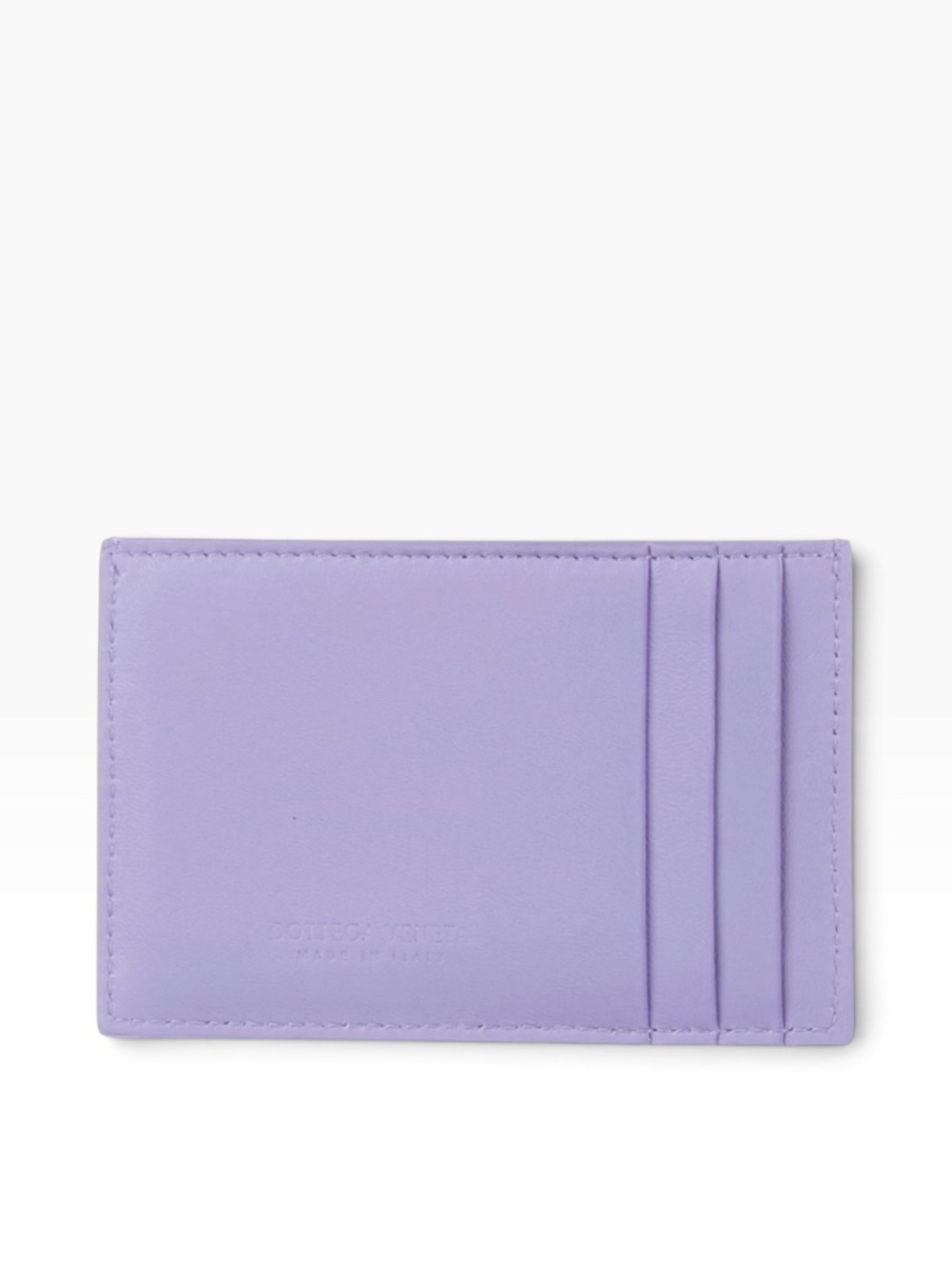 Bottega Veneta Lavender Intrecciato Mini Card Holder - EUC - Picture 2 of 2
